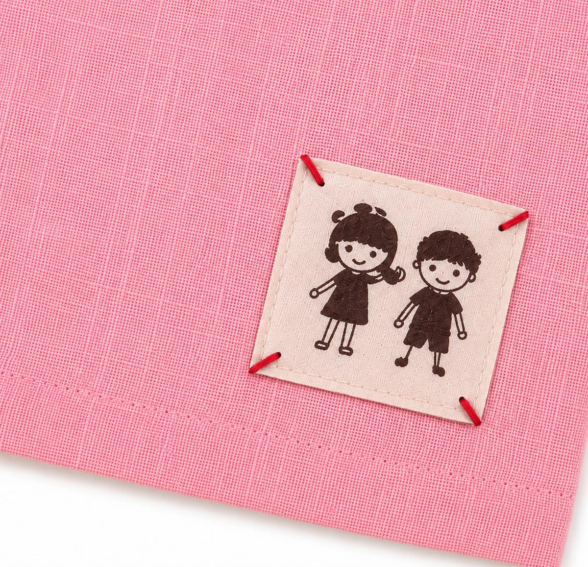 Baby pink linen shirt