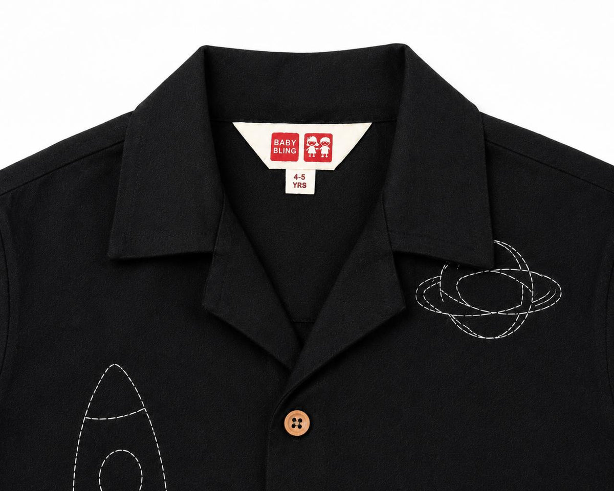 Black Linen shirt