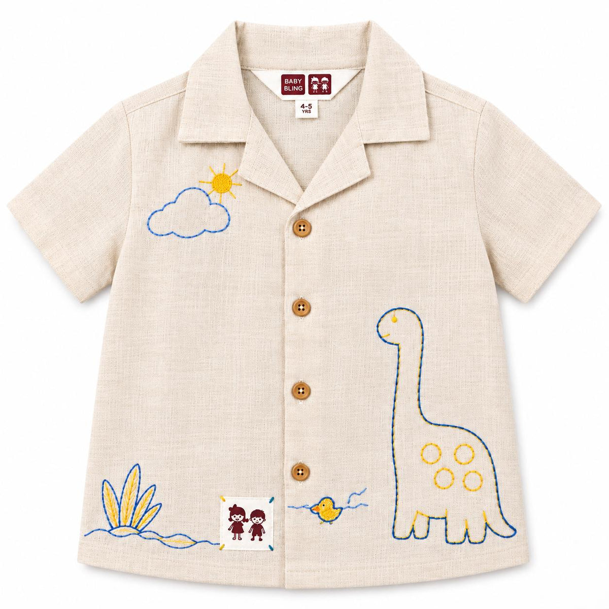 Dino Linen Shirt