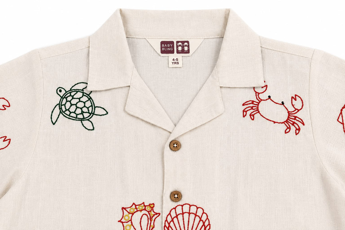 Beige Linen Shirt