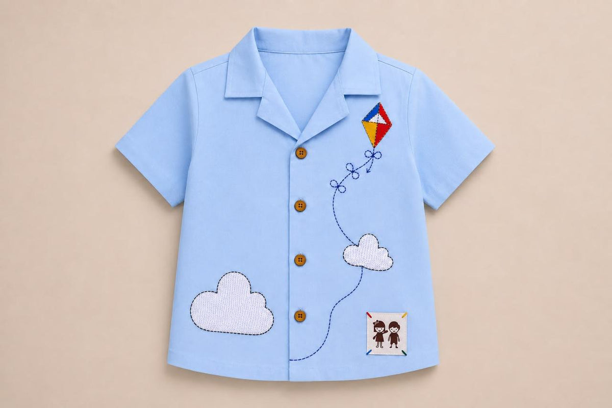 Blue Linen Shirt