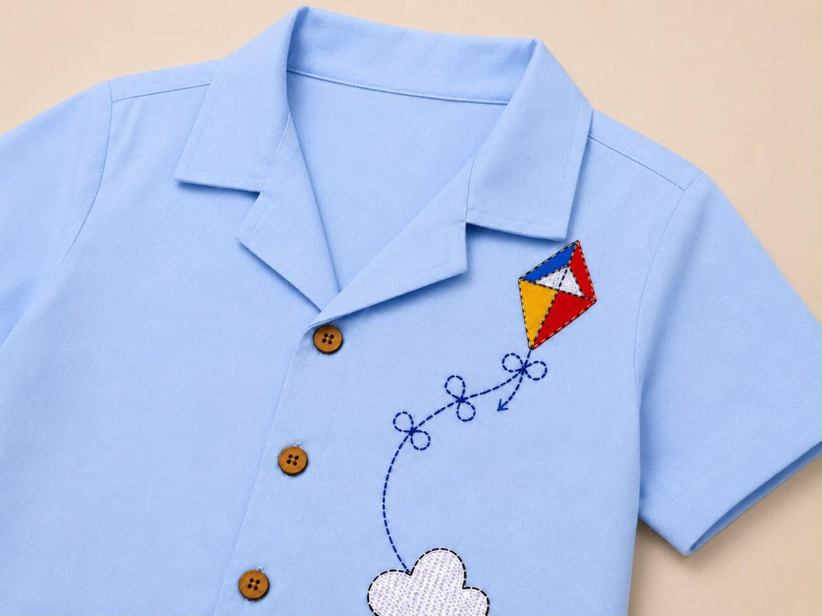 Blue Linen Shirt