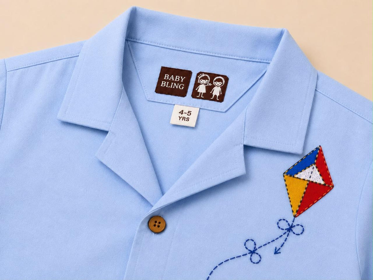 Blue Linen Shirt